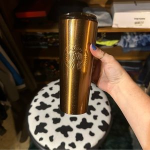 Sparkle gold Starbucks Hot cup
